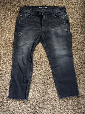 Old Navy Black Distressed women’s Jeans